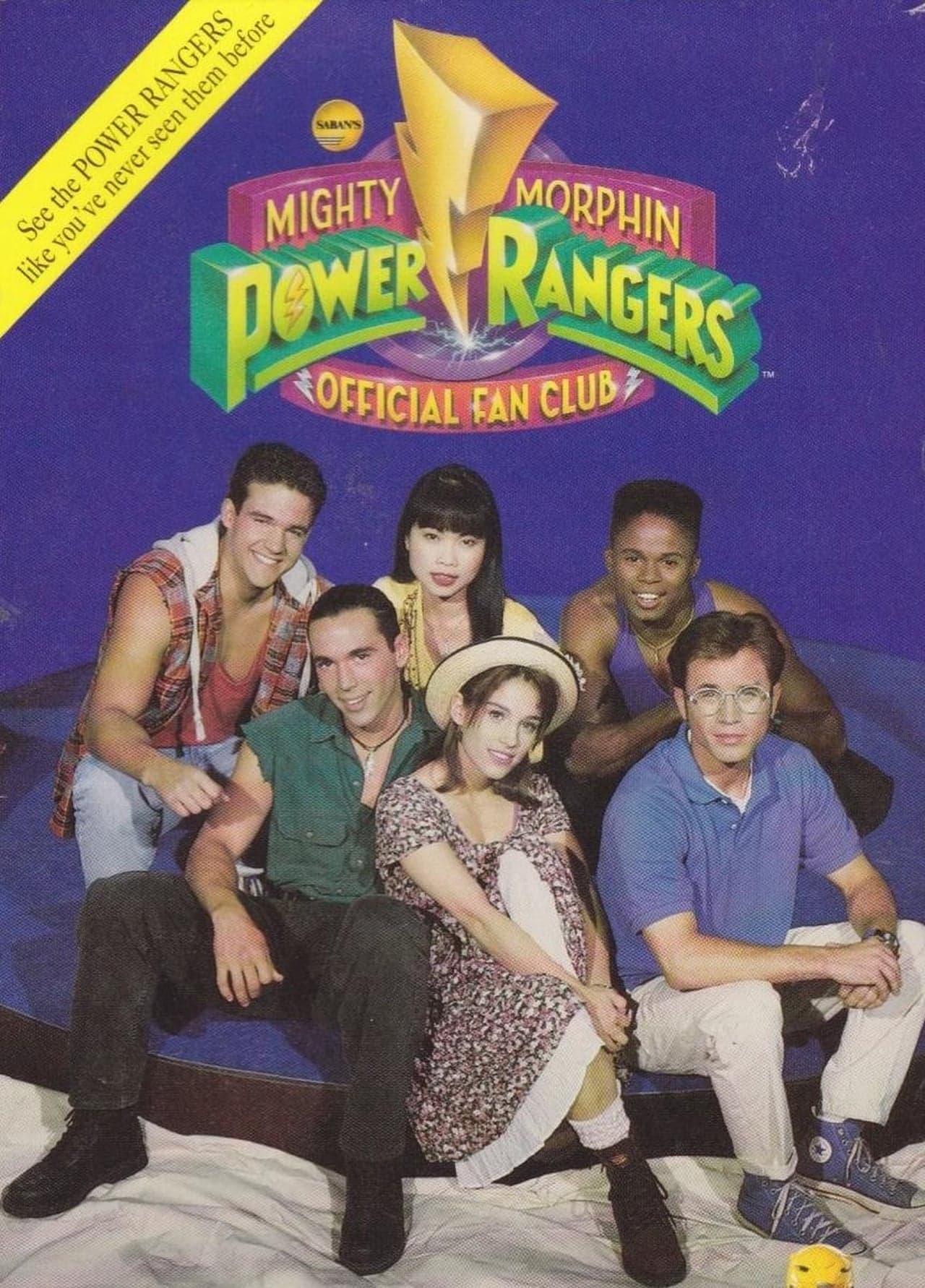 Película Mighty Morphin Power Rangers Official Fan Club Video