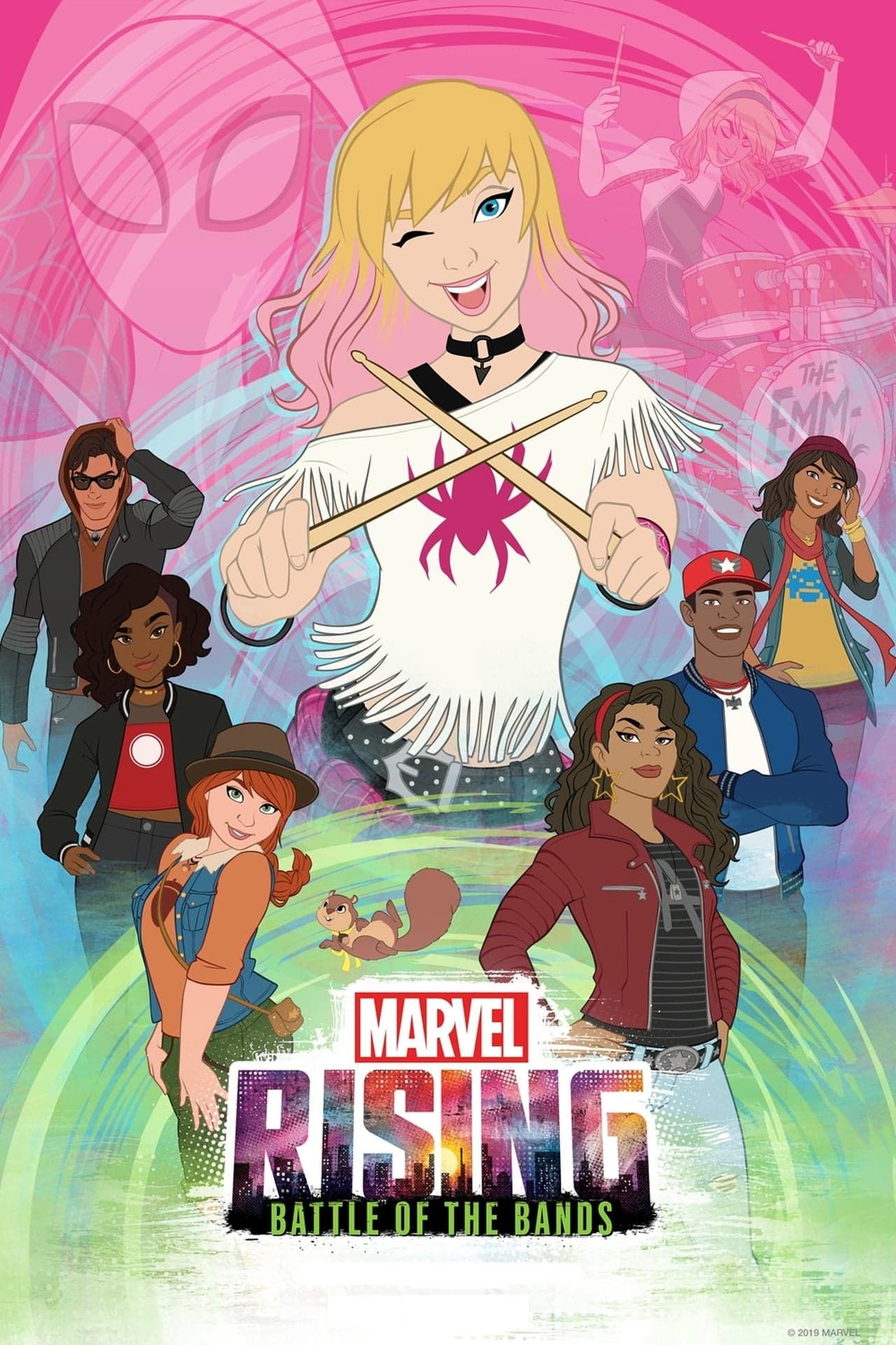 Película Marvel Rising: La batalla de las bandas