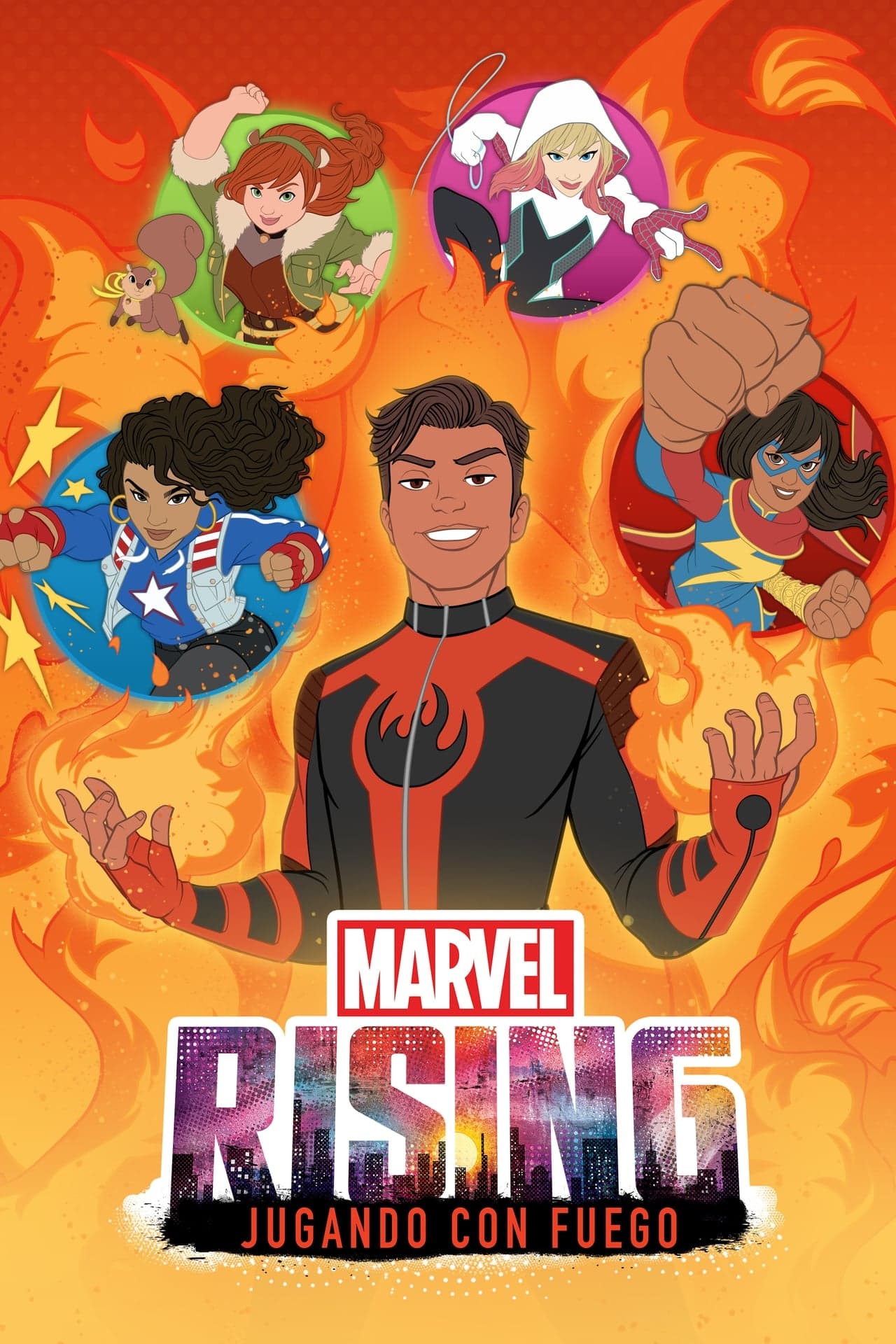 Película Marvel Rising: Jugando Con Fuego