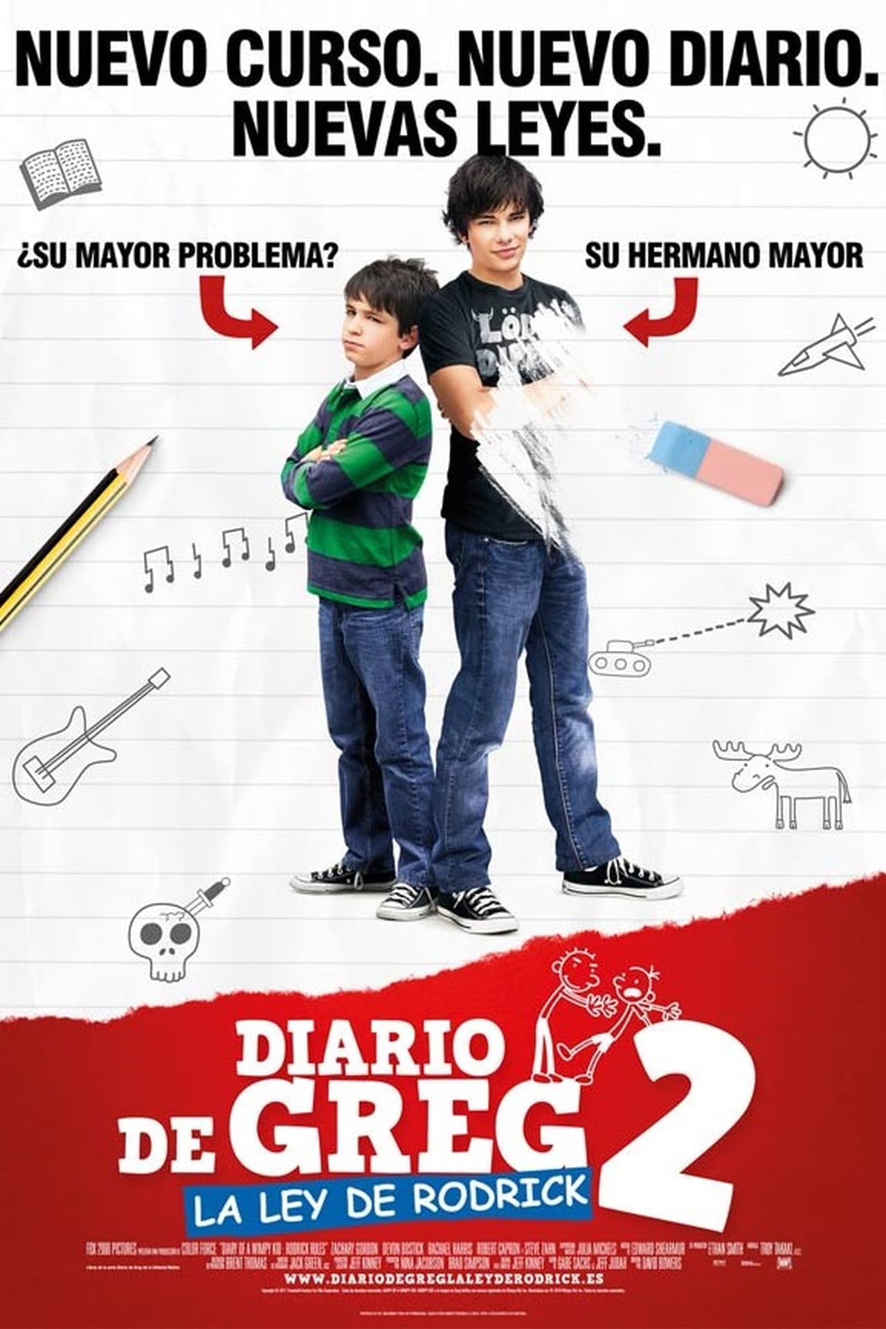 Película El diario de Greg 2: La ley de Rodrick