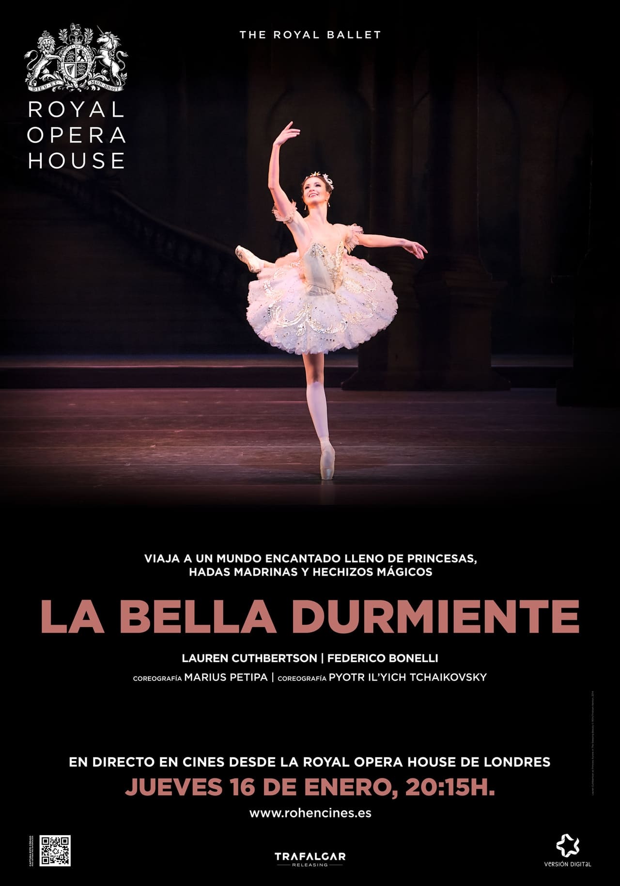 Película La Bella Durmiente - Royal Opera House 2019/20 (Ballet en directo en cines)