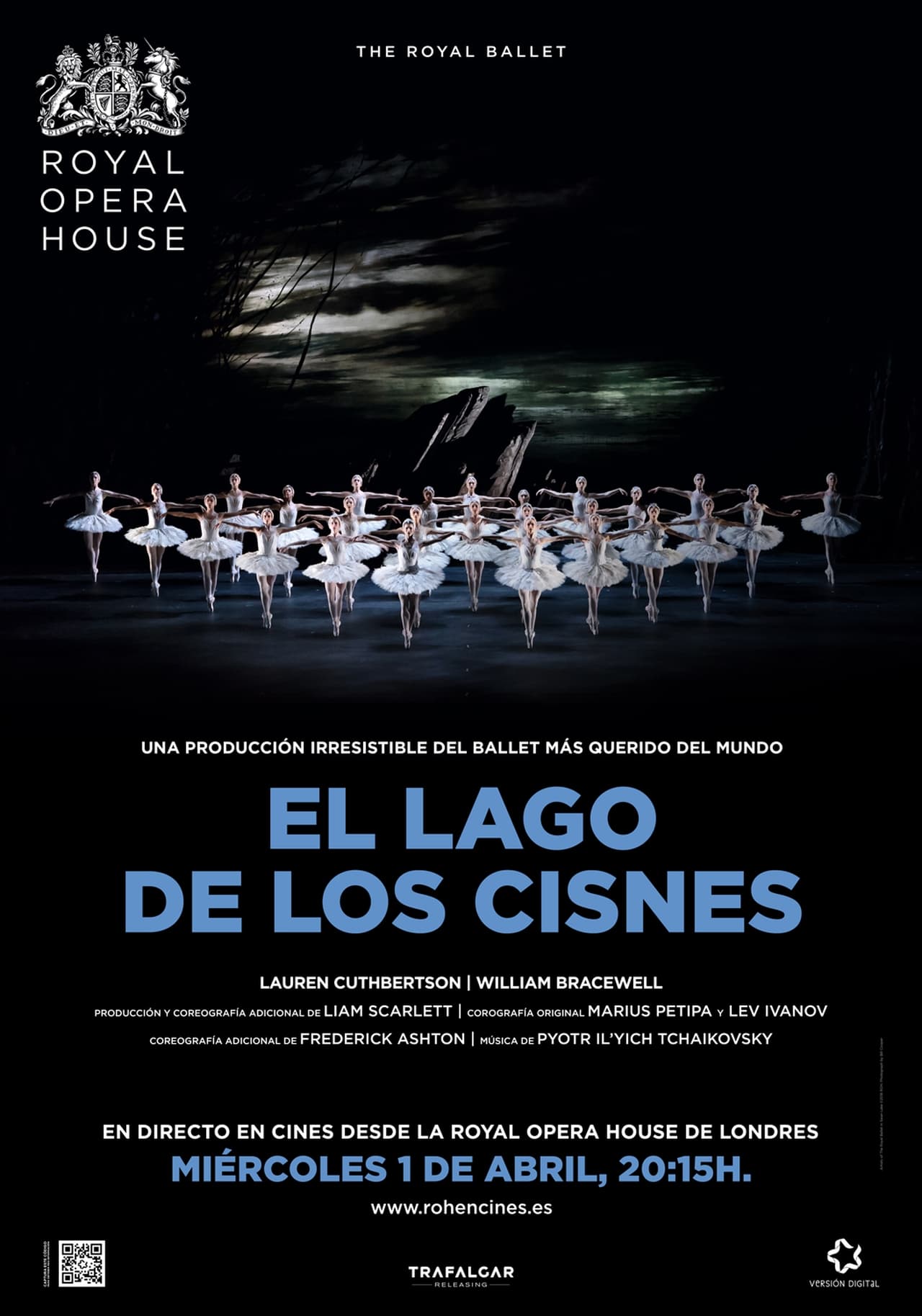 Movie El Lago de los Cisnes - Royal Opera House 2019/20 (Ballet en directo en cines)