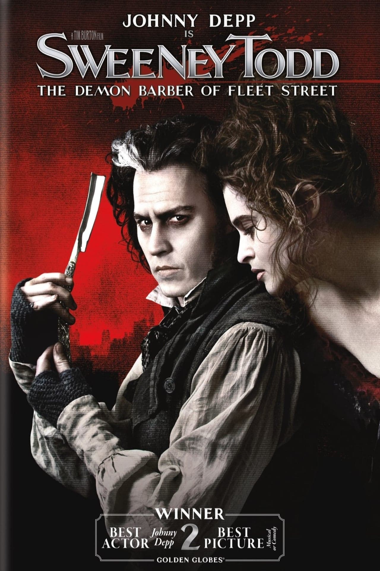 Movie Sweeney Todd: The Demon Barber of Fleet Street - Burton + Carter + Depp = Todd