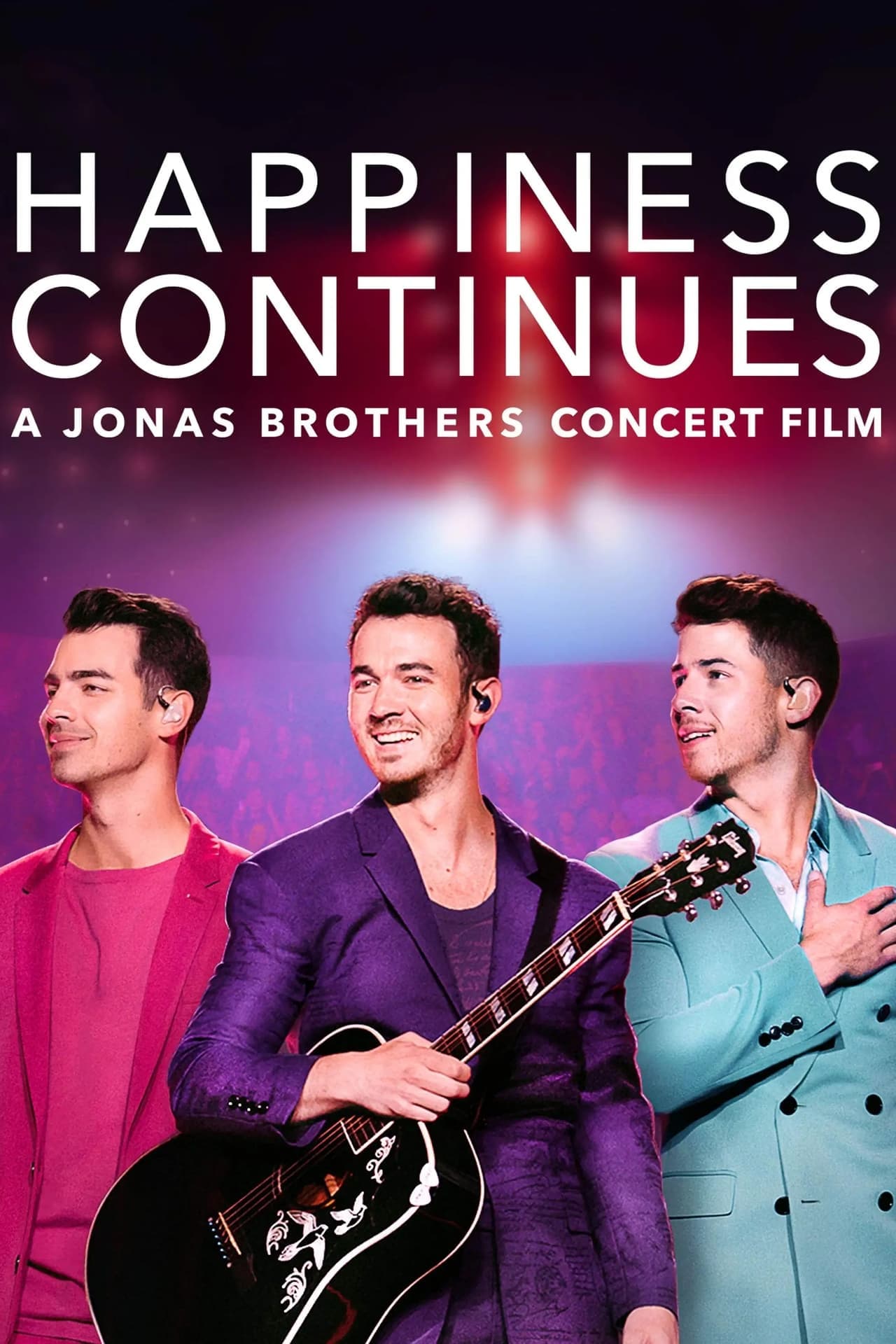 Película La felicidad continúa: los Jonas Brothers en concierto