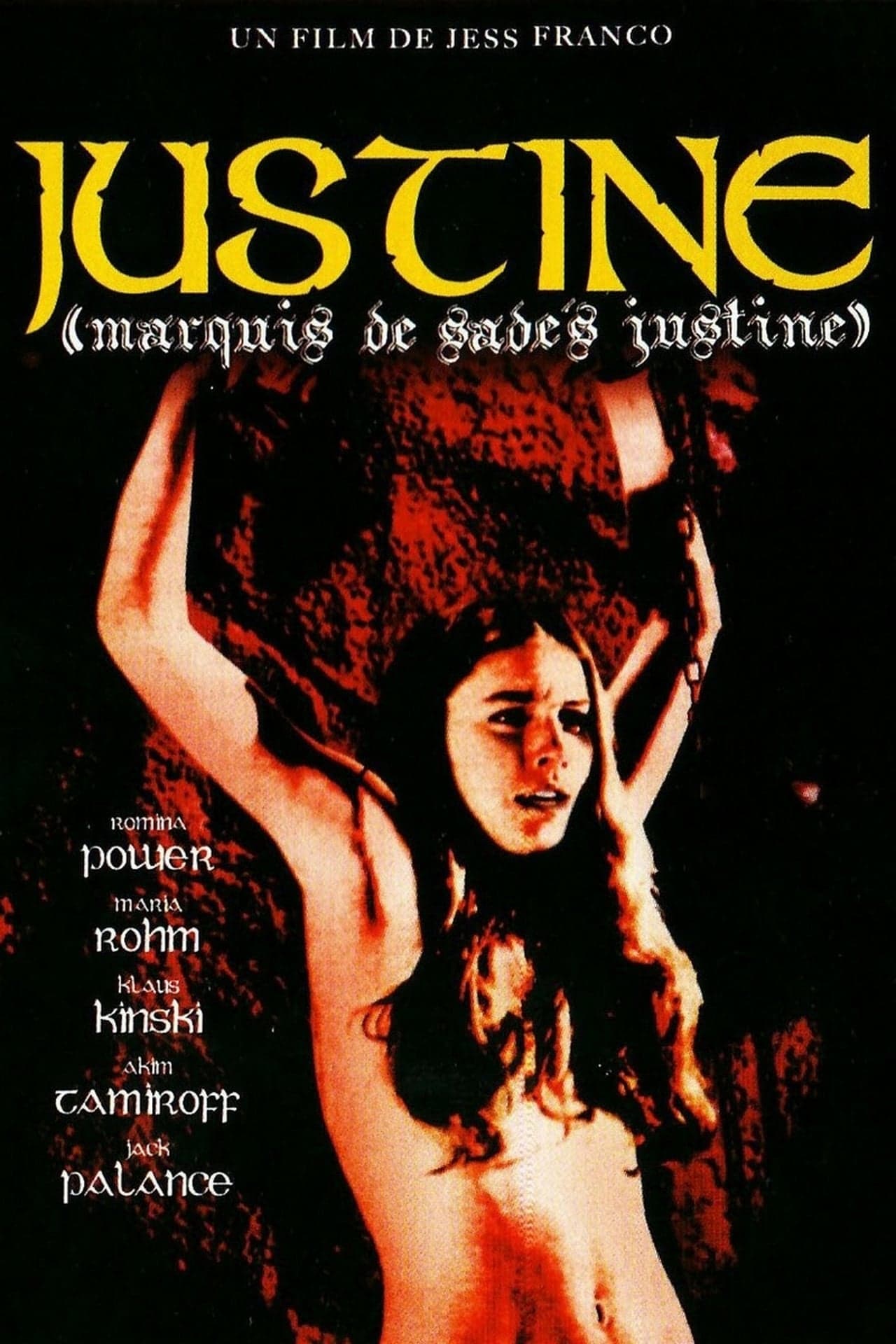 Película Justine del Marqués de Sade