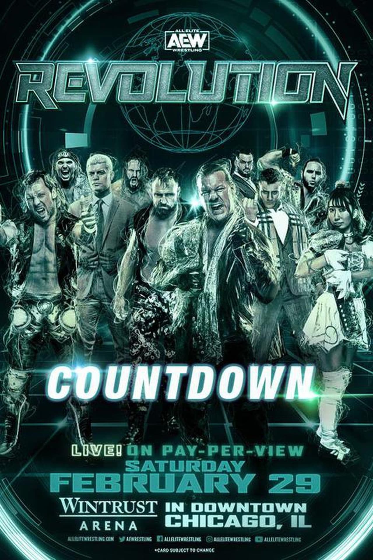 Película AEW Revolution: Countdown