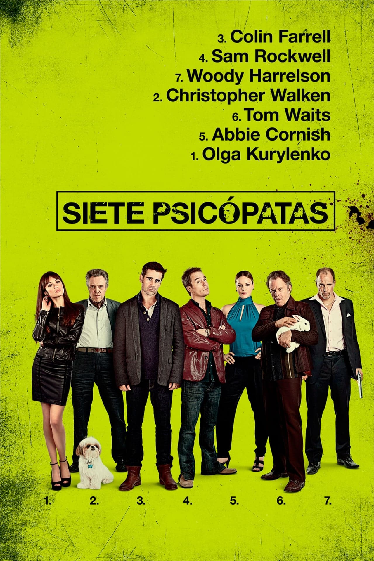 Película Siete psicópatas