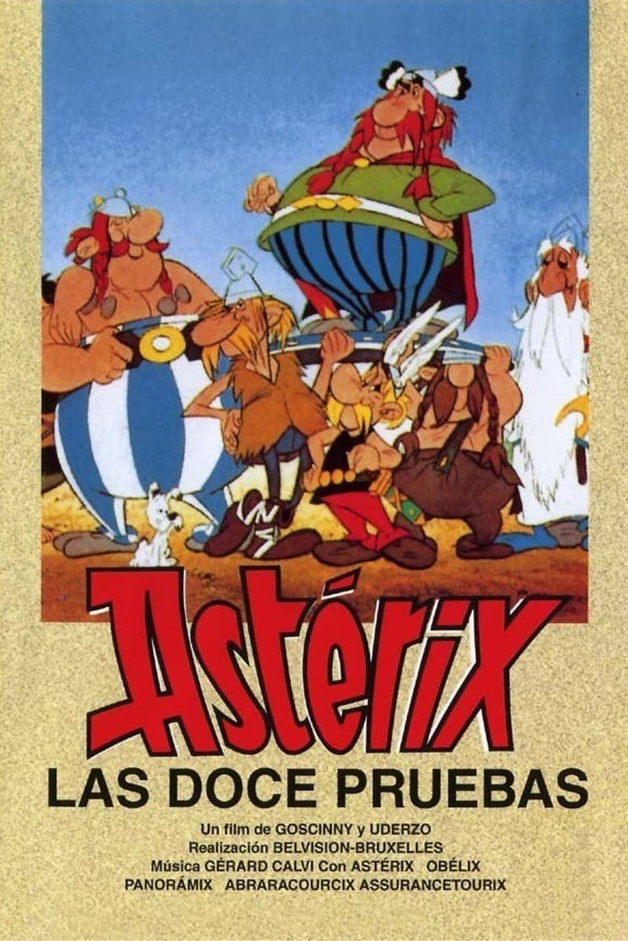 Película Las doce pruebas de Astérix