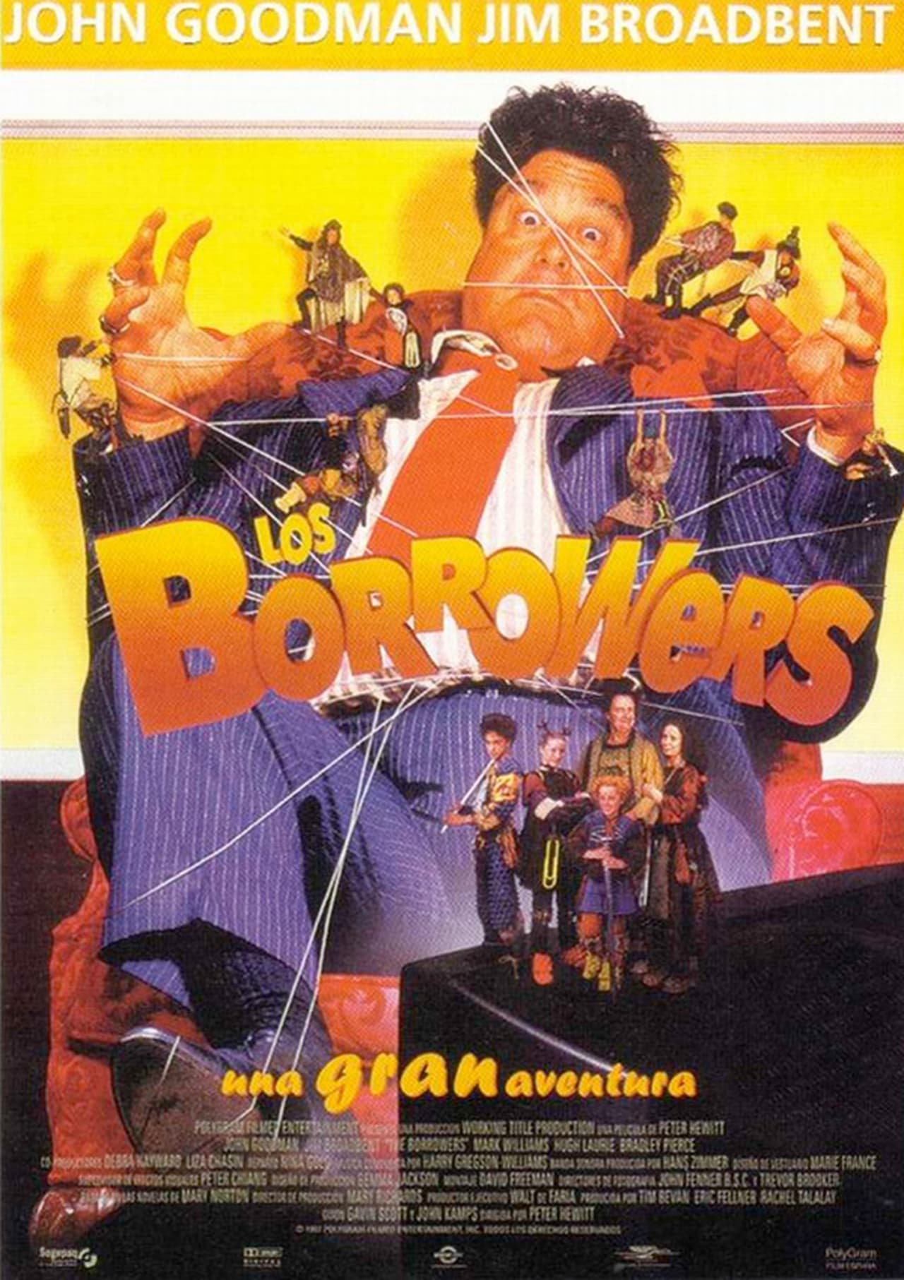 Película Los Borrowers, una gran aventura