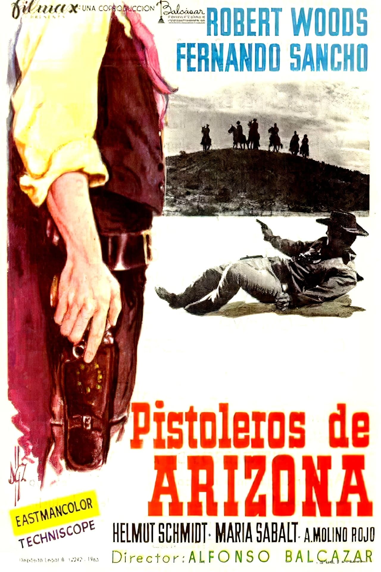 Película Los pistoleros de Arizona