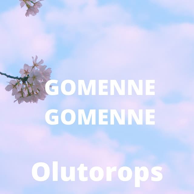 Canción GOMENNE GOMENNE