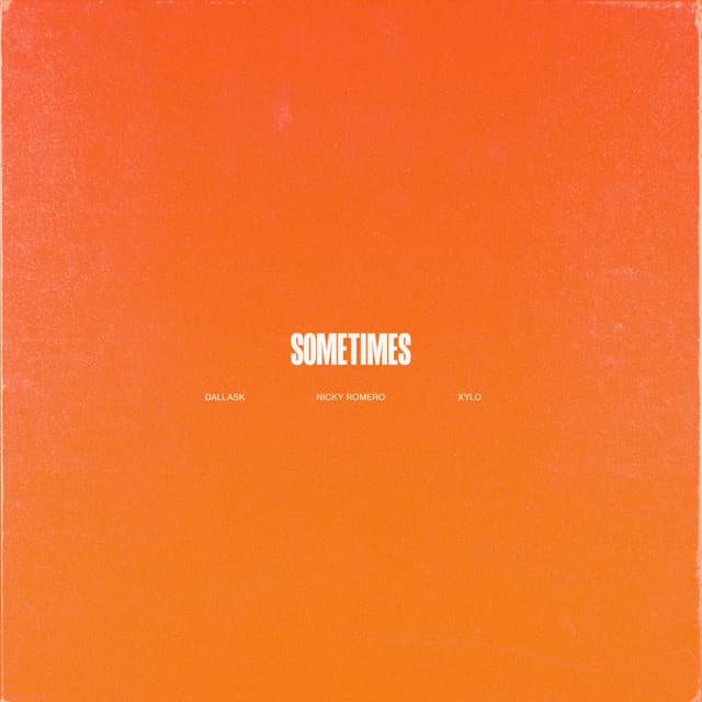 Canción Sometimes