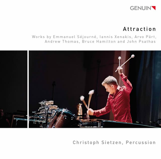 Canción Attraction for Marimba, Vibraphone, Percussion & Tape