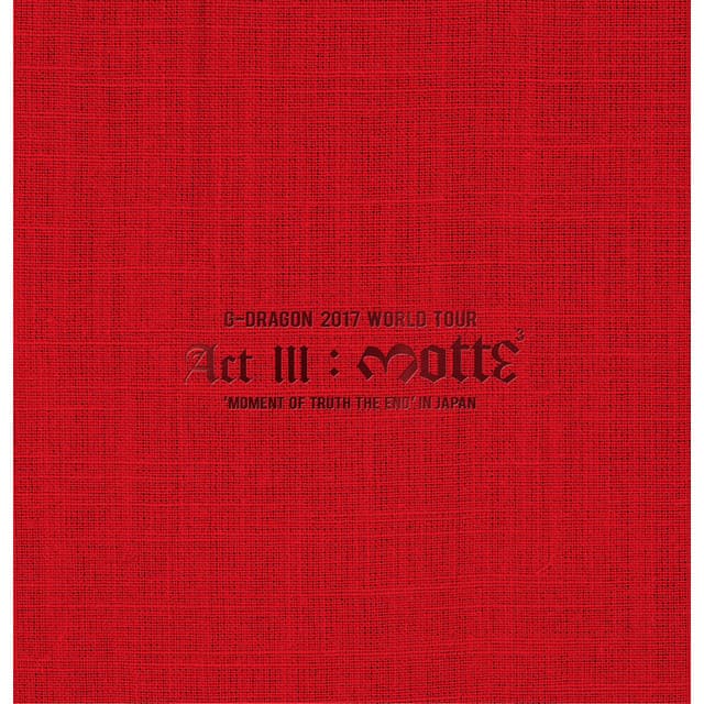 Music Untitled, 2014 - G-DRAGON 2017 WORLD TOUR <ACT III, M.O.T.T.E> IN JAPAN