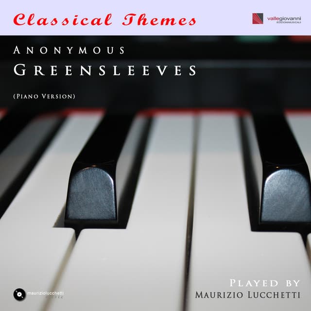 Music Greensleeves - Piano Version