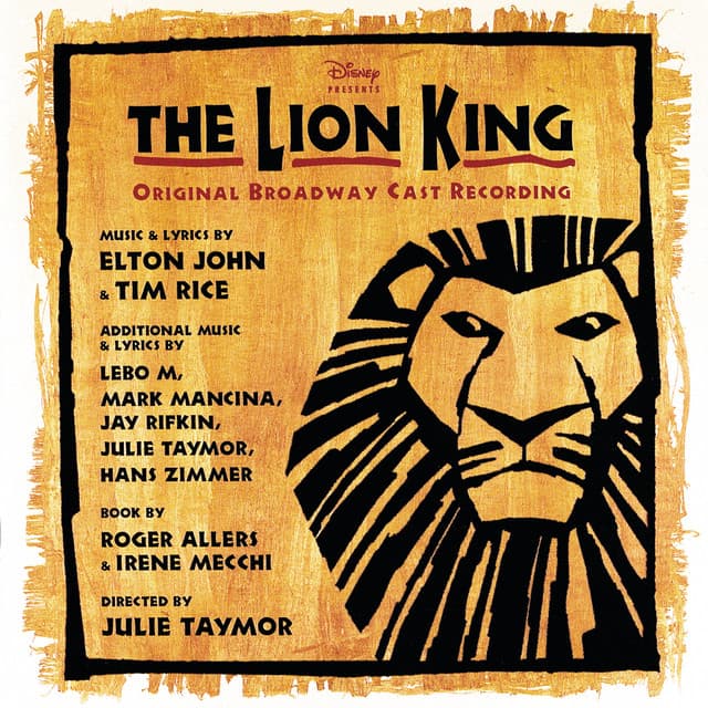 Music The Lion Sleeps Tonight - From "The Lion King"/Original Broadway Cast Recording