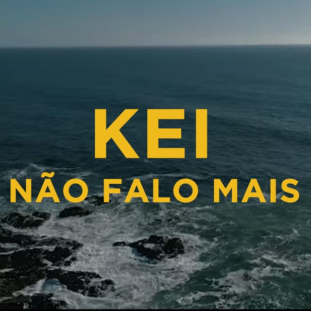 Canción Não falo mais