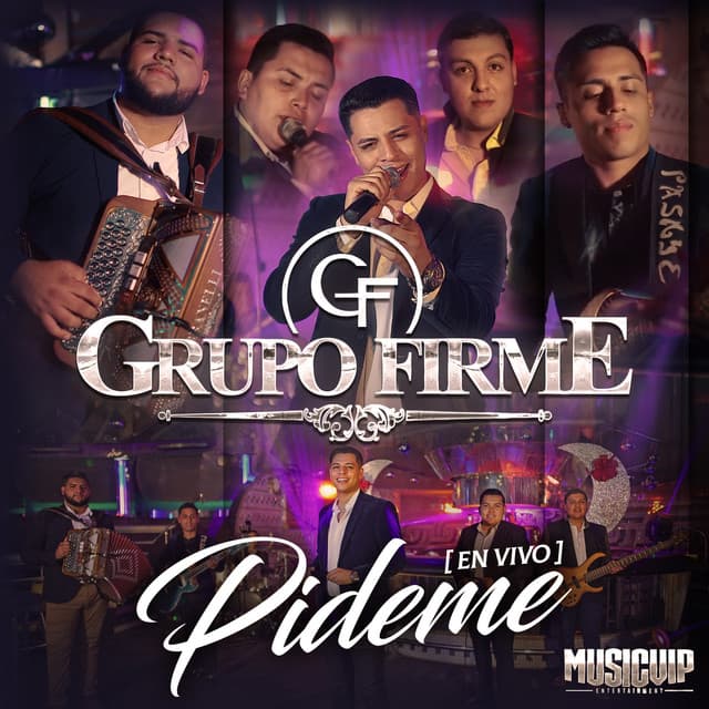 Canción Pideme - En Vivo