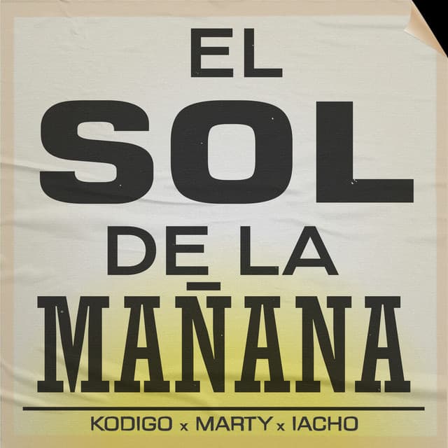 Canción El Sol de la Mañana (feat. Marty y Iacho)