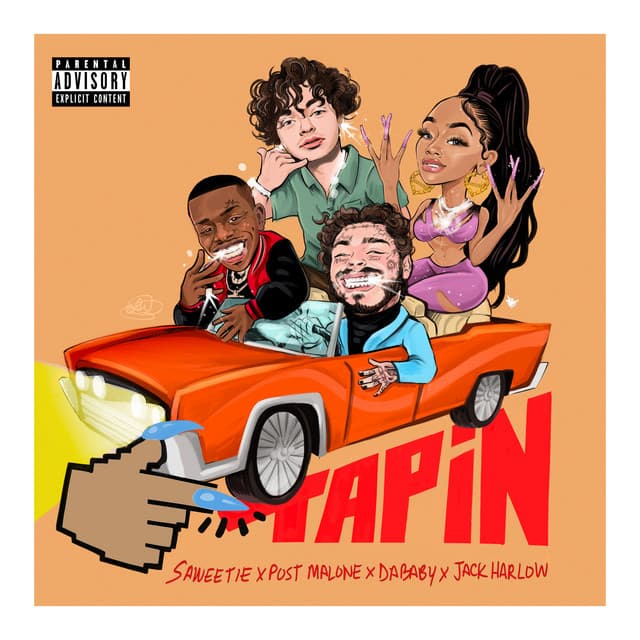 Canción Tap In (feat. Post Malone, DaBaby & Jack Harlow)