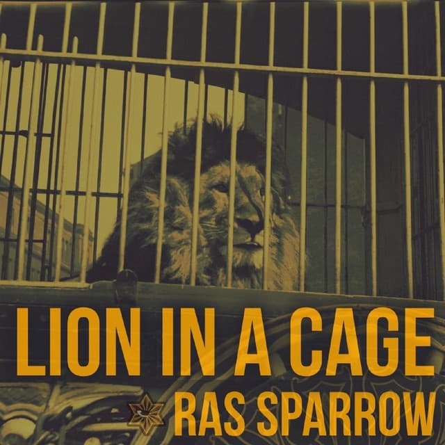 Music Lion in a Cage