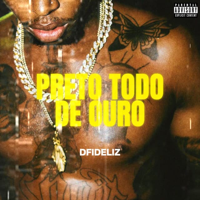 Music Preto Todo de Ouro