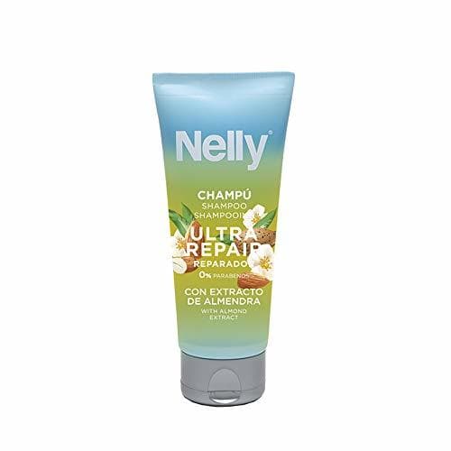 Beauty Nelly Champú Ultra Repair - 12 Recipientes de 100 ml - Total