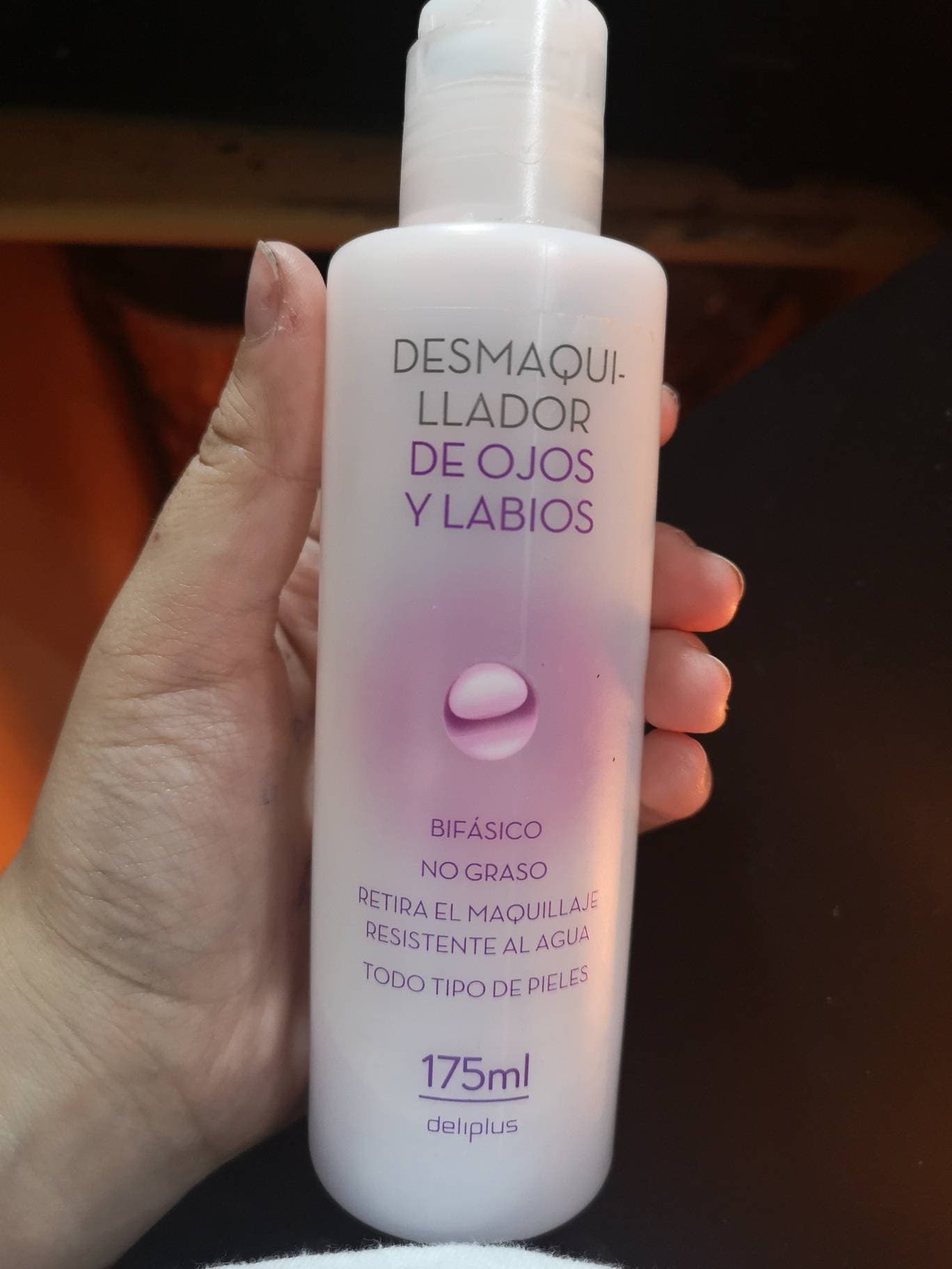 Producto Desmaquillador Deliplus 