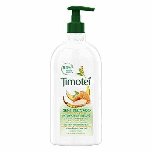 Belleza Timotei Champú 2 en 1 Delicado - 2 Recipientes de 750 ml