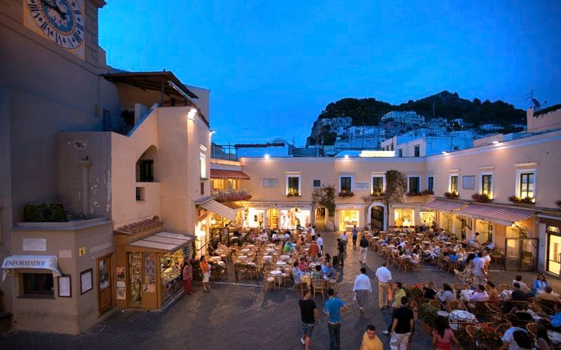 Restaurantes Piazzetta di Capri