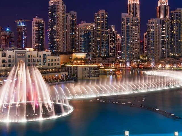 Lugar The Dubai Fountain