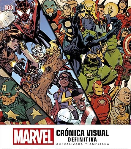 Book Marvel Crónica Visual Definitiva