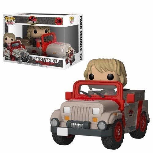 Game Pop Rides Jurassic Park Vehicle Vinyl Figure