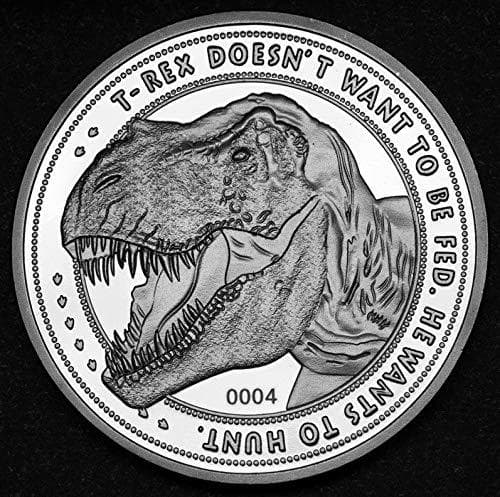 Product Jurassic Park Collectable Coin 25th Anniversary T-Rex