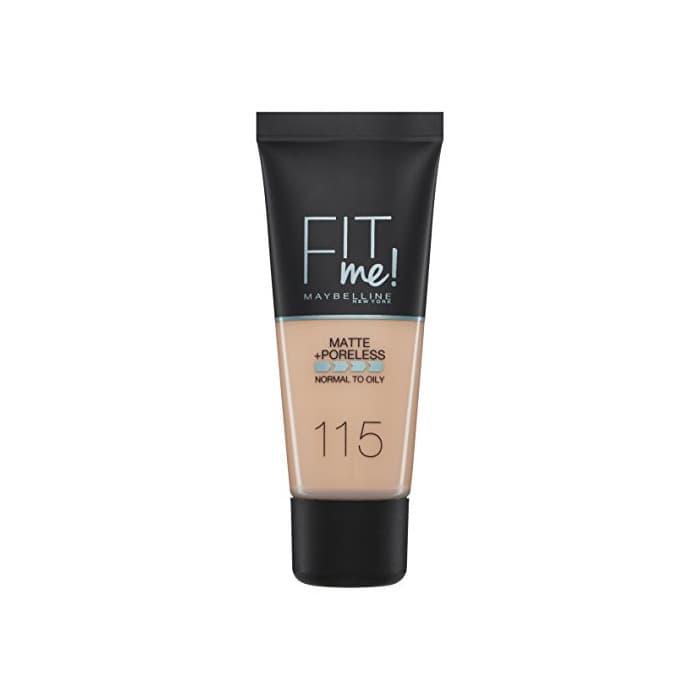 Beauty Maybelline Fit me - 115 Ivory - Foundation 30ml Botella Líquido base