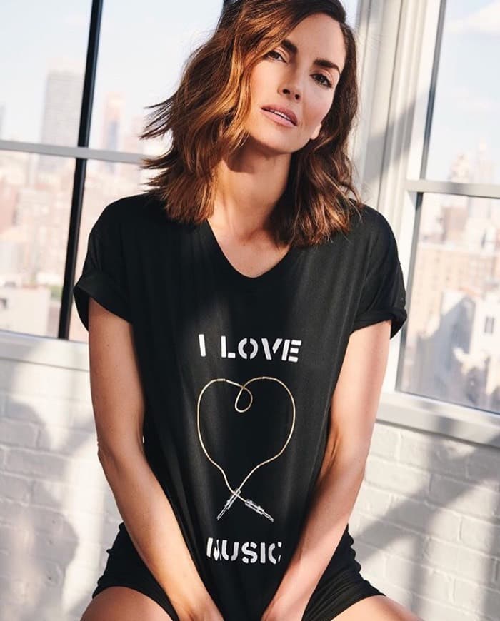 Fashion Camiseta Music Black