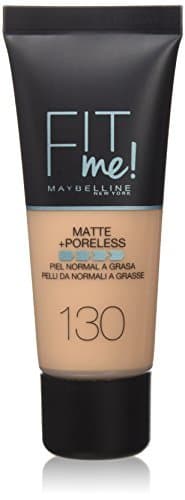 Belleza Maybelline Fit Me Matte Base de maquillaje, Tono