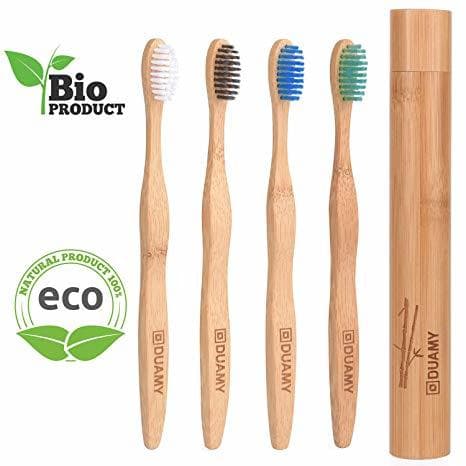 Producto Cepillos de dientes de bambú ecológicos