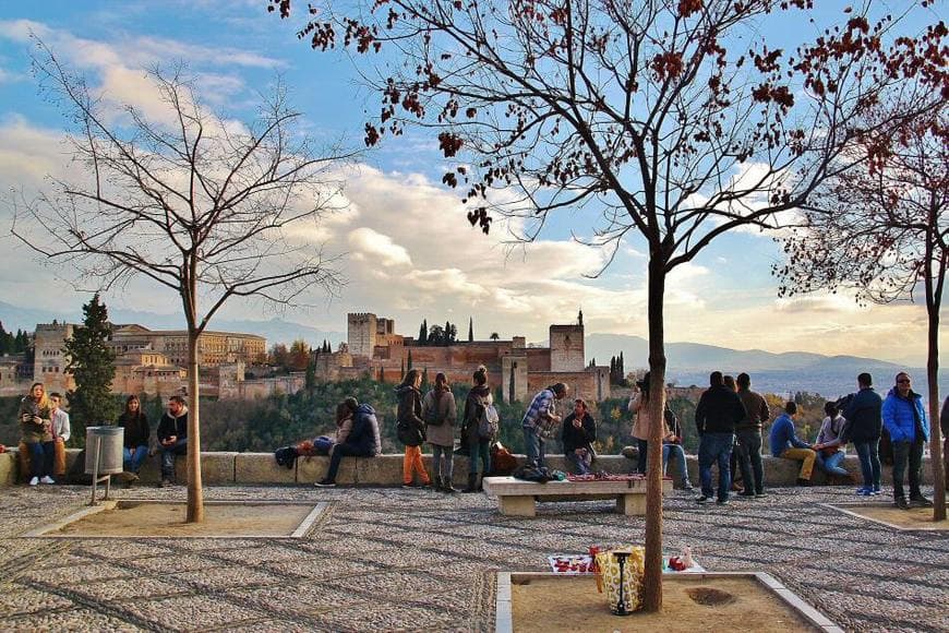 Lugar Albaicín, Mirador de San Nicolás