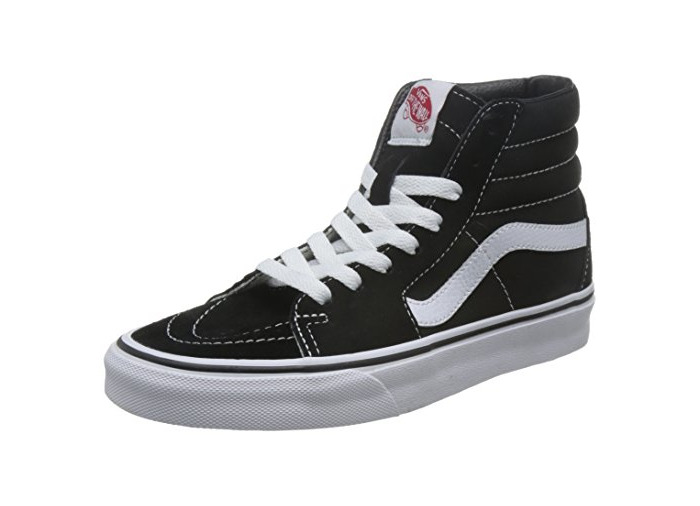 Fashion Vans, Zapatillas Altas Unisex Adulto, Negro