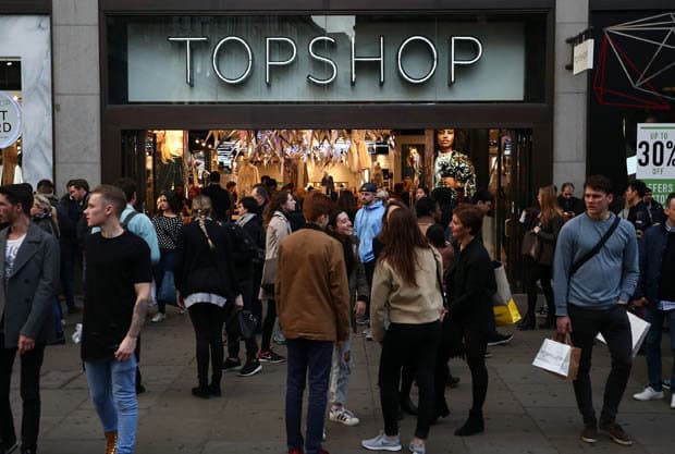 Place Topshop Oxford Street