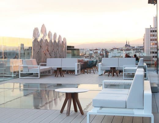 Fashion Ginkgo Sky Bar - La terraza del año 2018 en Madrid - MadridGoOut