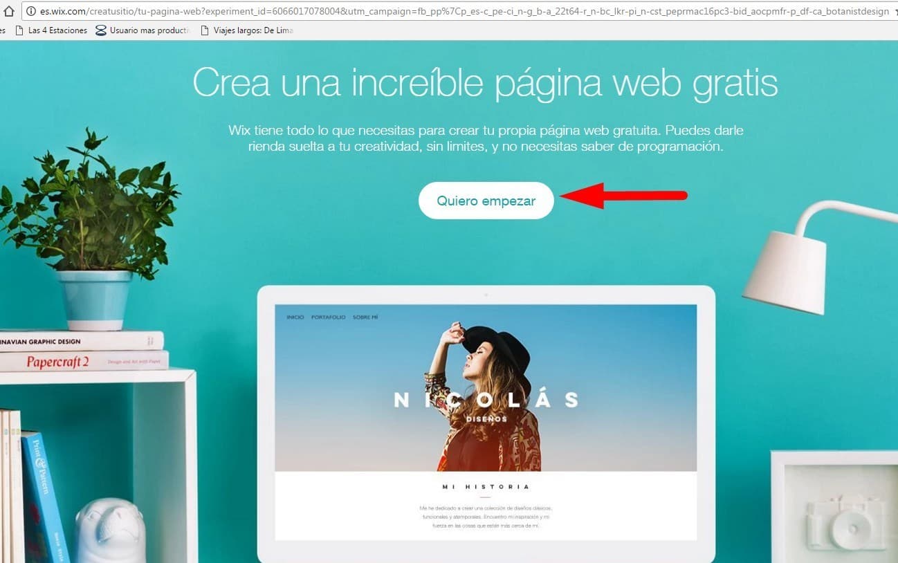 Fashion Wix.com: Páginas web gratis | Crear una página web gratis