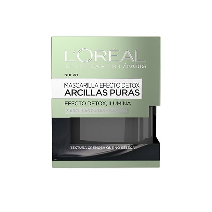 Belleza L'Oreal Paris Arcillas Puras Mascarilla Detox, Tono