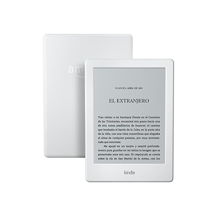 Electronic E-reader Kindle, pantalla táctil antirreflejos de 6''