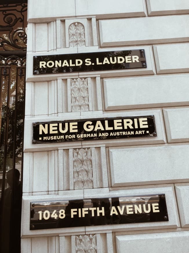 Lugar Neue Galerie