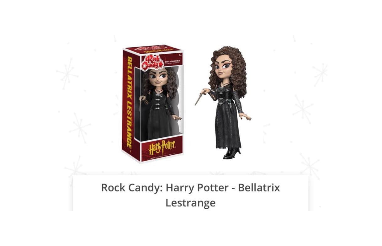 Product Harry Potter Figura de vinilo Bellatrix Lestrange, colección Rock Candy