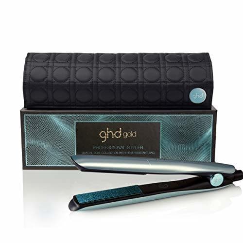 Beauty ghd gold glacial blue - Plancha de pelo profesional con neceser térmico