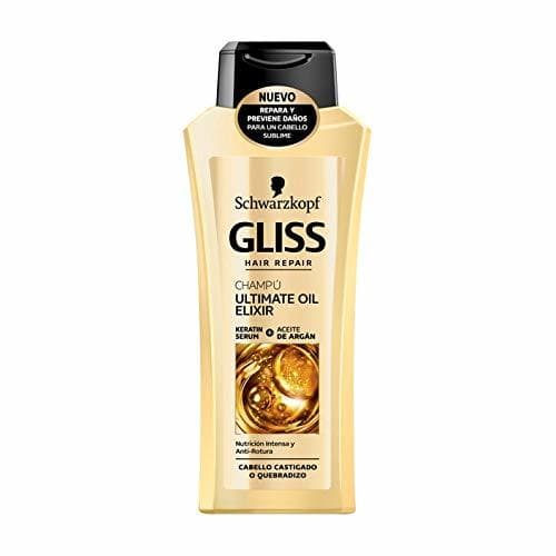 Lugar Champú Cabello Ultimate Oil Elixir Repair Hair Gliss 400ml