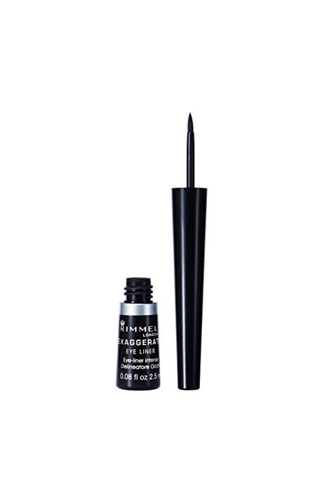 Belleza Rimmel London Exaggerate Liquid Eye Liner Delineador Líquido Tono 001 100% Black-